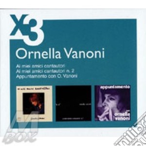 Ornella Vanoni - 3 Cd Slipcase Set cd musicale di Ornella Vanoni