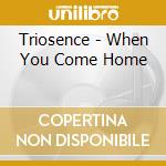 Triosence - When You Come Home cd musicale di Triosence