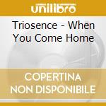 Triosence - When You Come Home cd