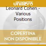 Leonard Cohen - Various Positions cd musicale di Leonard Cohen