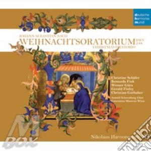 Johann Sebastian Bach - Oratorio Di Natale (2 Cd) cd musicale di Nikolau Harnoncourt