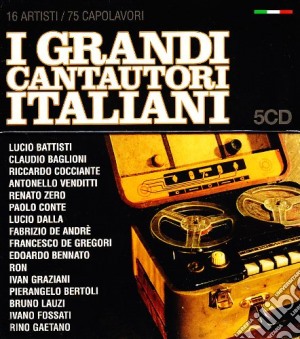 Grandi Cantautori Italiani (I) / Various (5 Cd) cd musicale di ARTISTI VARI