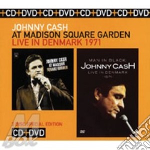 Johnny Cash - At Madison Square Garden / Man In Black - Live In Denmark 1971 (2 Cd) cd musicale di Johnny Cash