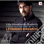 Mendelssohn-conc Violino/sonate Per Pf.v cd