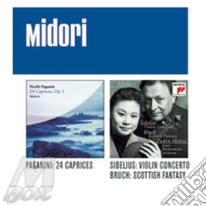 Midori - Paganini : 24 Caprices, Op 1 - Sibelius / Bruch-Midori cd musicale di Midori