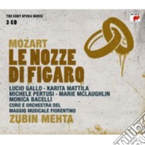 Wolfgang Amadeus Mozart - Le Nozze Di Figaro (3 Cd) cd musicale di Zubin Mehta