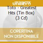 Toto - Greatest Hits (Tin Box) (3 Cd) cd musicale di Toto