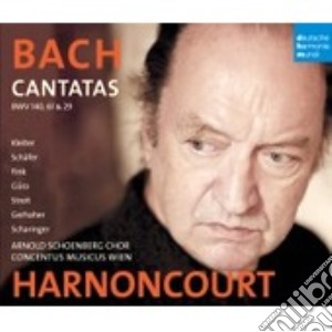 Bach: cantate bwv 29,61,140 (limited ed. cd musicale di Nikolau Harnoncourt