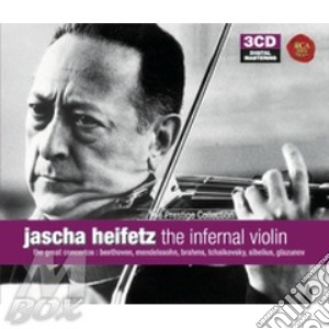 Jascha Heifetz - Heifetz The Infernal Violin (3 Cd) cd musicale di Jascha Heifetz