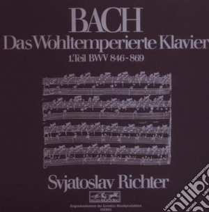 Johann Sebastian Bach - Clavicembalo Ben Temperato Vol.1 (2 Cd) cd musicale di Sviatoslav Richter