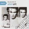 Adam Ant - Playlist:The Very Best Of cd