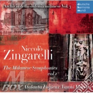 Zingarelli - le sinfonie milanesi vol.1 cd musicale di Vanni Moretto