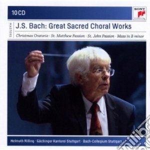 Johann Sebastian Bach - Passioni, Cantate E Altre Opere Sacre (10 Cd) cd musicale di Helmut Rilling