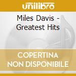 Miles Davis - Greatest Hits cd