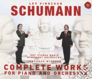 Schumann:tutte le opere per piano e orch cd musicale di Lev Vinocour