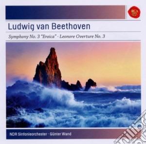 Ludwig Van Beethoven - Symphony No.3 Eroica+ Leonora N.3 cd musicale di Gunter Wand