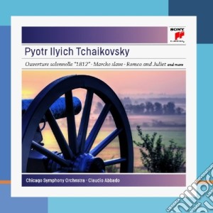 Pyotr Ilyich Tchaikovsky - 1812 Overture, Marche Slave cd musicale di Claudio Abbado