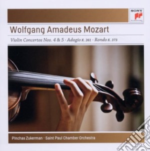 Wolfgang Amadeus Mozart - Concerti Per Violino N.4+5 - adagio K261 cd musicale di Pinchas Zukerman