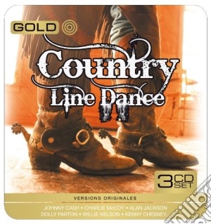 Gold Metal Box: Country Line Dance (3 Cd) cd musicale di V/A