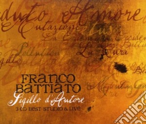 Franco Battiato - Sigillo D'Autore - Best Studio & Live (3 Cd) cd musicale di Franco Battiato