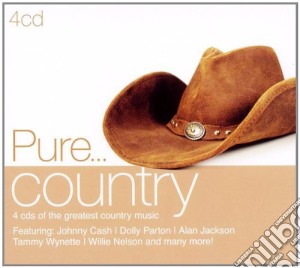 Pure: Country / Various (4 Cd) cd musicale di ARTISTI VARI