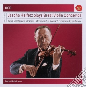 Jascha Heifetz - I Piu' Famosi Concerto Per Violino (6 Cd) cd musicale di Jascha Heifetz