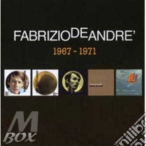 5 album originali 1967-1971 cd musicale di Fabrizio De André