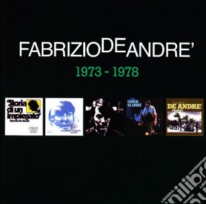 5 album originali 1973-1978 cd musicale di Fabrizio De André