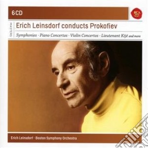 Prokofiev:sinfonie n.2/n.3/n.5/n.6/conce cd musicale di Erich Leinsdorf