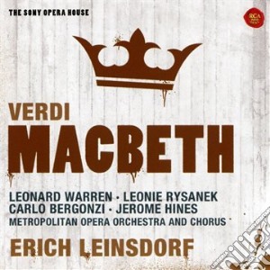 Giuseppe Verdi - Macbeth (2 Cd) cd musicale di Erich Leinsdorf