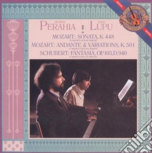 Wolfgang Amadeus Mozart / Franz Schubert - Sonata Per 2 Pianoforti K448 Fantasia D. 940 cd musicale di Perahia/lupu