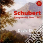 Franz Schubert - Symphony No.1 & No.2 cd
