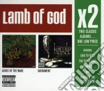 Lamb Of God - X2: Ashes Of The Wake / Sacrament cd