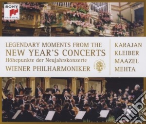 Legendary Moments From The New Year's Concert (3 Cd+Dvd) cd musicale di Artisti Vari