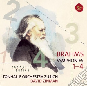 Johannes Brahms - Tutte Le Sinfonie (3 Cd) cd musicale di David Zinman