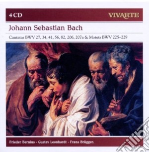 Johann Sebastian Bach - Cantate 27, 34, 41, 56, 82, 206, 207a & Mottetti (4 Cd) cd musicale di Artisti Vari