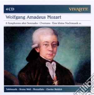Wolfgang Amadeus Mozart - Sinfonie Dalle Serenate, Overture, Eine Kleine Nacht Vivarte Box 7 (4 Cd) cd musicale di Artisti Vari