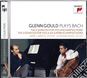 Glenn Gould Plays Bach: The 6 Sonatas For Violin & Harpsichord (2 Cd) cd musicale di Glenn Gould
