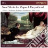 Great Works For Organ And Harpsichord (4 Cd) cd
