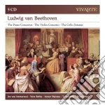 Ludwig Van Beethoven - Concerti Per Piano / Concerto Per Violino (5 Cd) cd