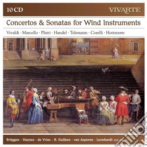 Antonio Vivaldi - Konzerte / Sonaten Fur Holzblasinstrumente (10 Cd) cd musicale di Artisti Vari