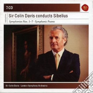 Jean Sibelius - Sinfonie E Opere Orchestrali (7 Cd) cd musicale di Sir colin Davis