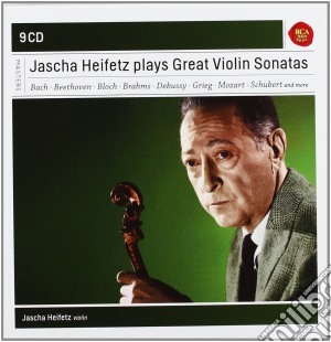 Jascha Heifetz - Sonate E Concerti Per Violino (9 Cd) cd musicale di Jascha Heifetz