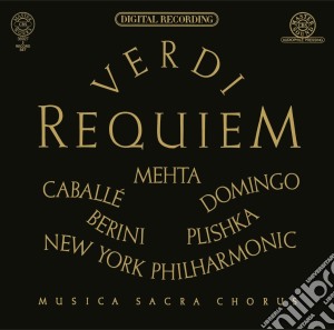 Giuseppe Verdi - Messa Da Requiem (2 Cd) cd musicale di Zubin Mehta