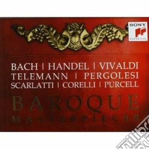 Baroque Masterpieces: Bach, Handel, Vivaldi, Telemann, Pergolesi, Scarlatti, Corelli, Purcell / Various (30 Cd) cd musicale di Artisti Vari