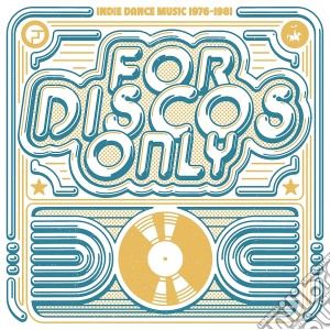 For Disco's Only (Indie Dance Music From Fantasy & Vanguard Records 1976â€“1981) / Various (3 Cd) cd musicale