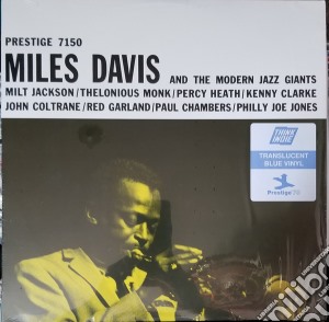 (LP Vinile) Miles Davis - Miles Davis And The Modern Jazz Giants (Translucent Blue Vinyl, Limited To 500) lp vinile