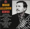 Mose Allison - Mose Allison Sings cd