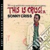 Sonny Criss - This Is Criss cd