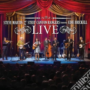 Steve Martin & The Steep Canyon Rangers - Live Feat. Edie Brickell (Cd+Dvd) cd musicale di Steve Martin